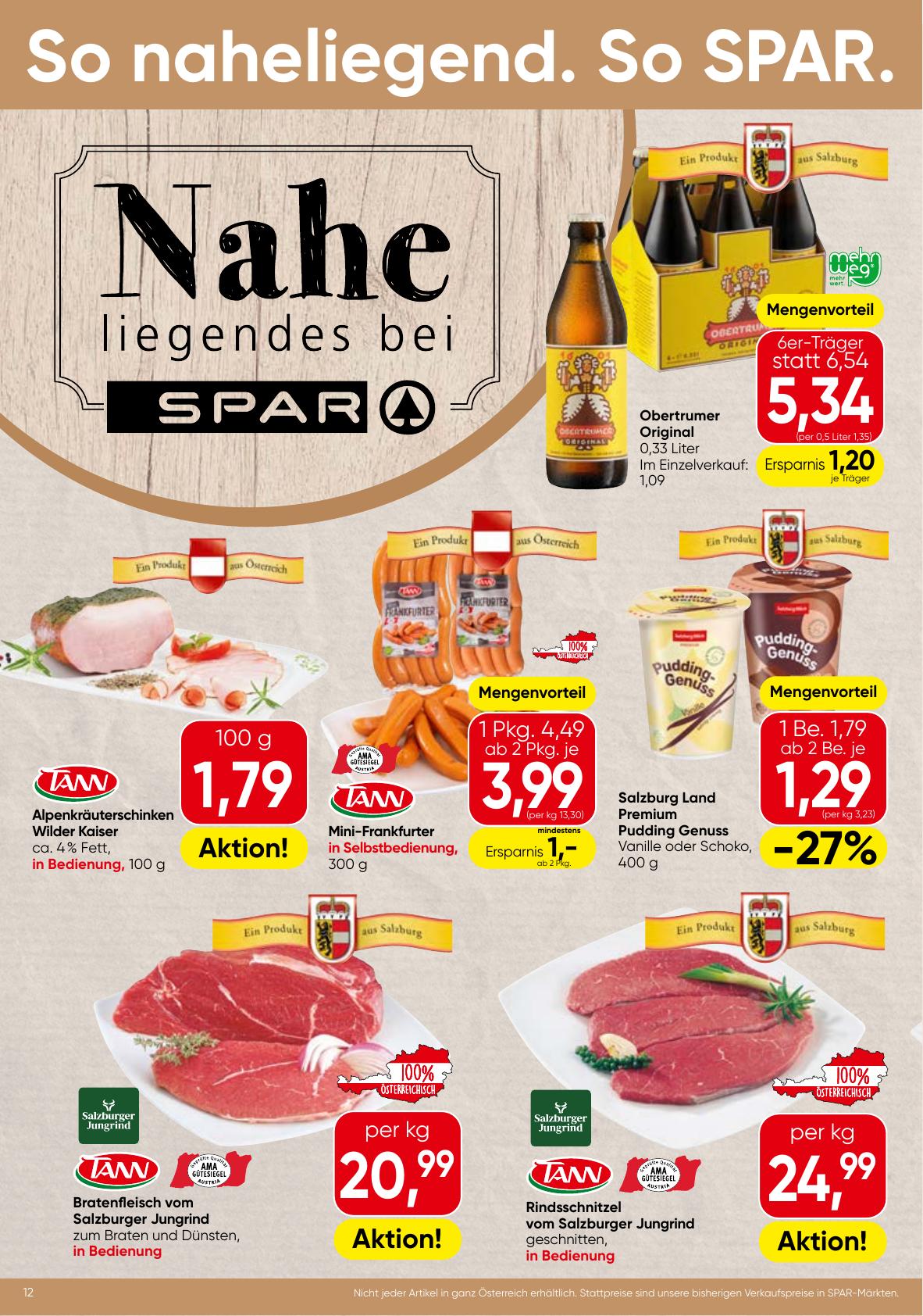 Spar flyer page