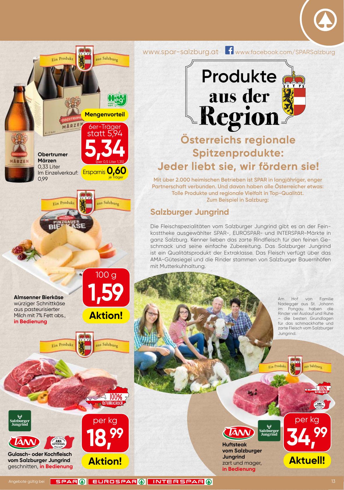 Spar flyer page