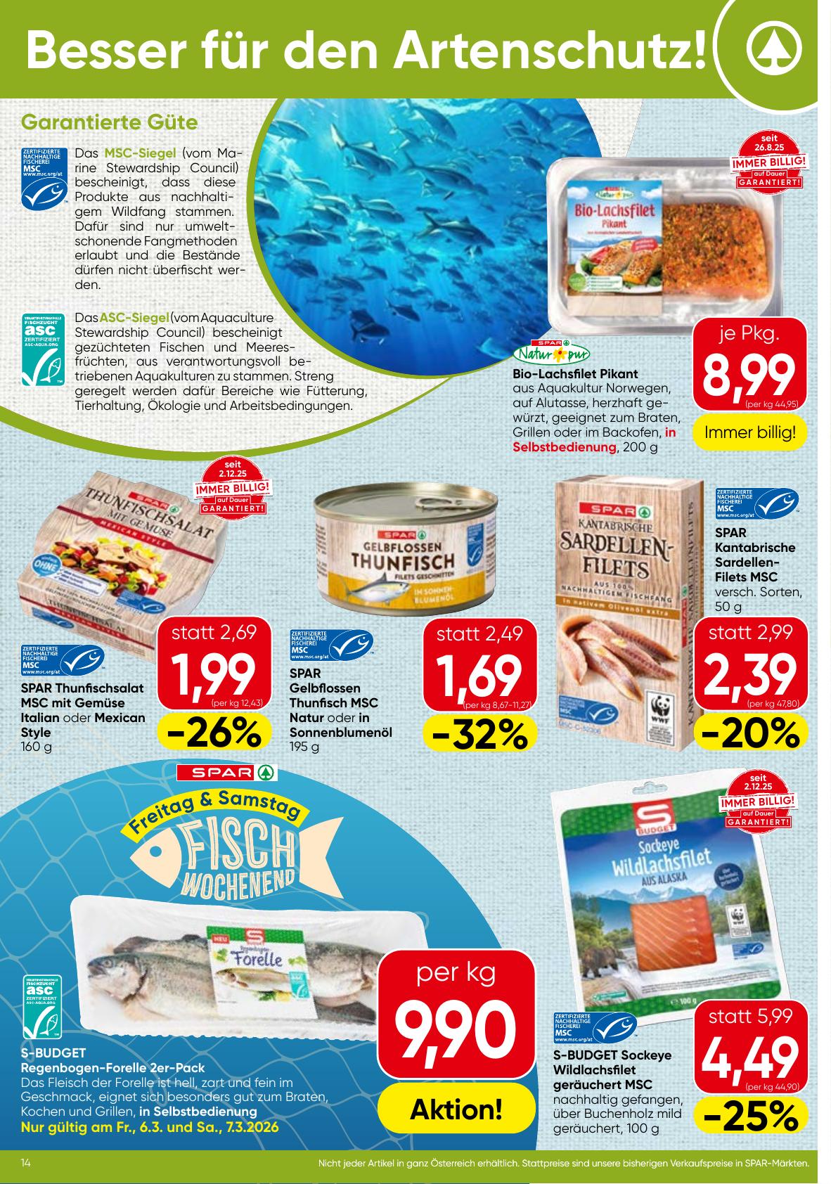 Spar flyer page