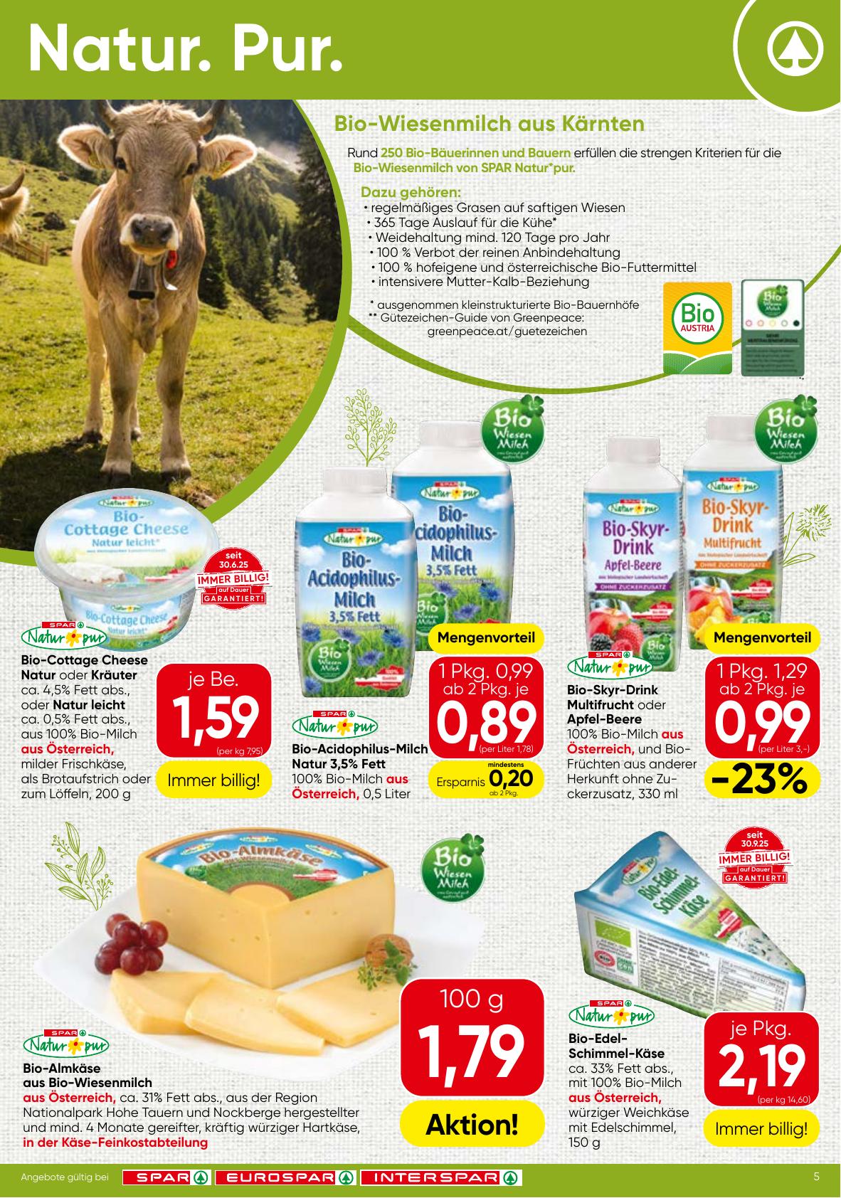 Spar flyer page