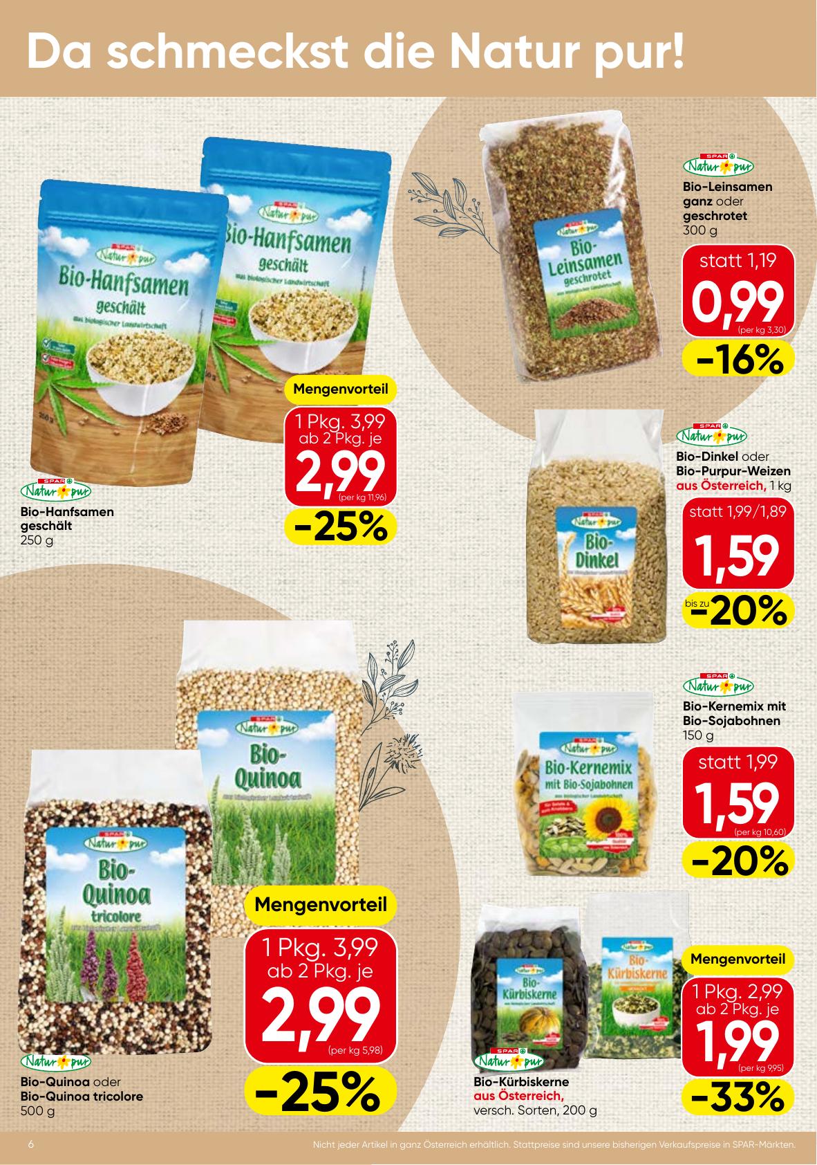Spar flyer page